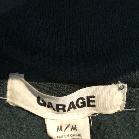 Womens Garage Cropped Sweatshirt - Picture 7 of 8